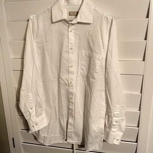 MK Button down white shirt M